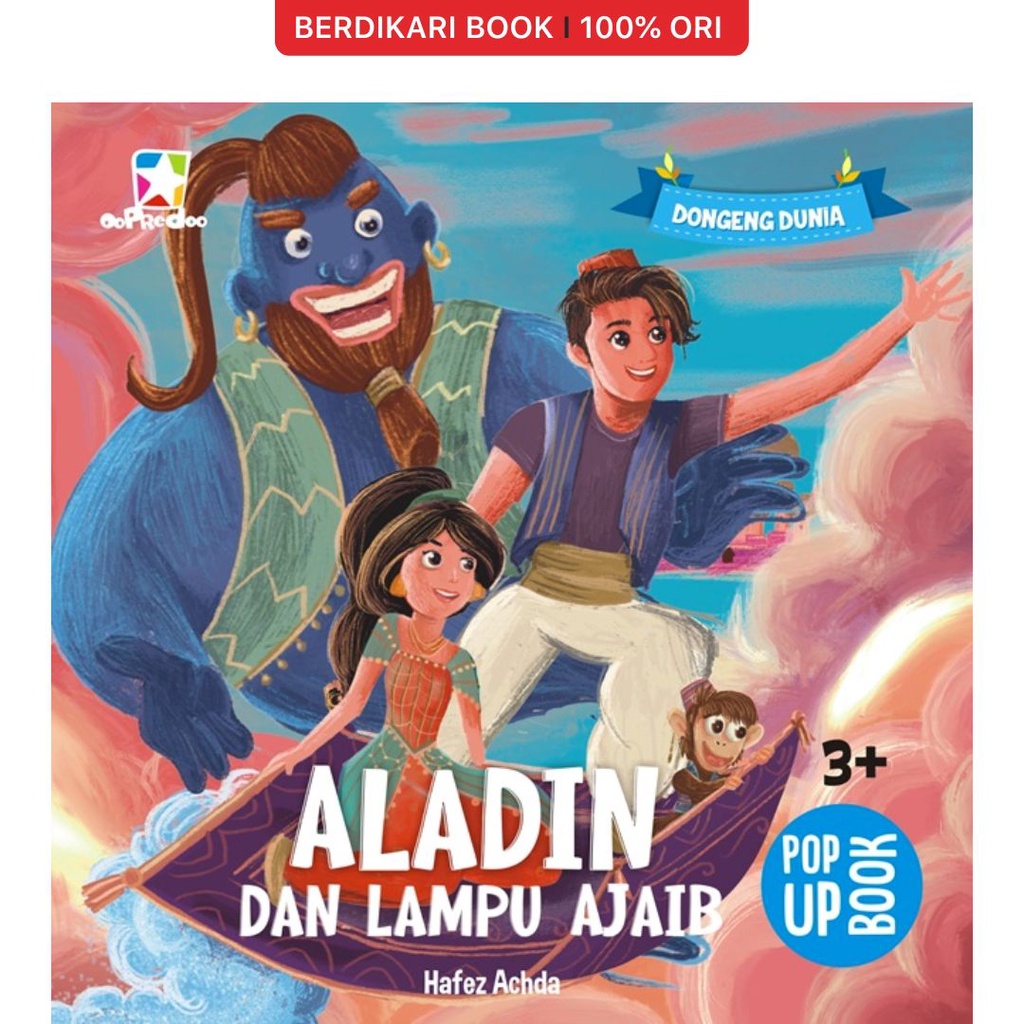 Jual Berdikari Opredo Pop Up Book Seri Dongeng Dunia Aladin Dan