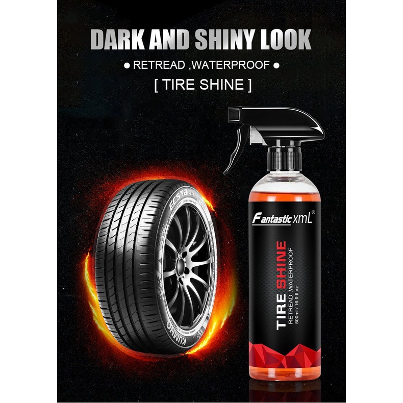 TIRE SHINE / TIRE COATING AGENT RETREAD WATERPROOF