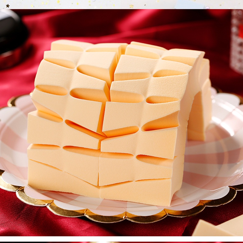 (BOW) Sale Sponge Kosmetik Foundation Spon Makeup Isi 24 Pcs