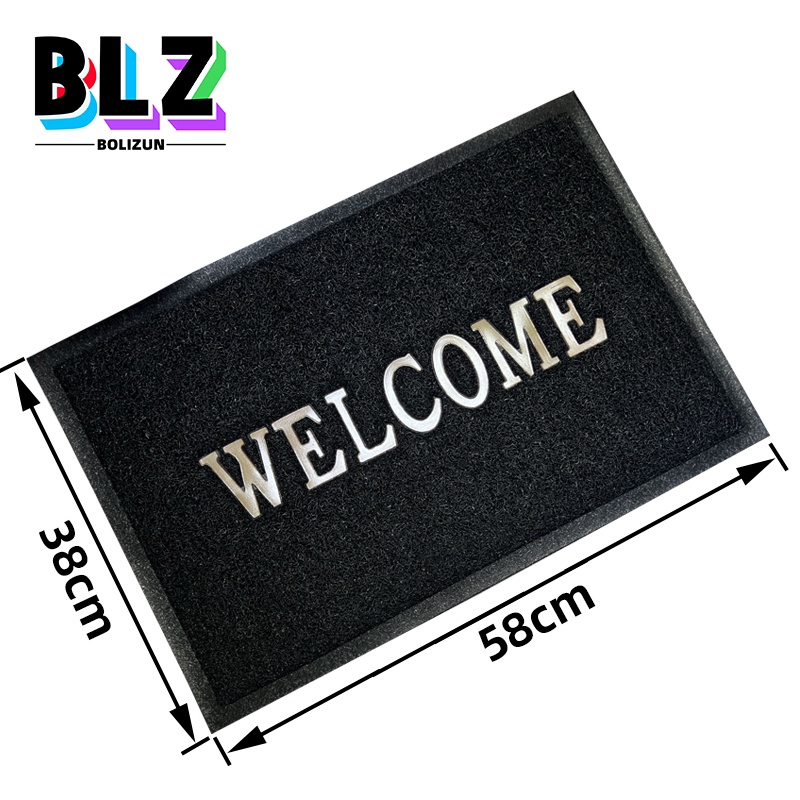 Bolizun Keset Karpet PVC Mie / Bihun Motif WELCOME