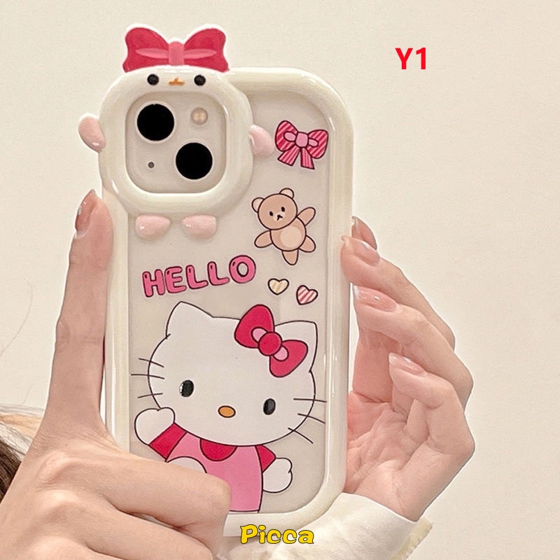 Casing Couple Kartun Hello Kitty Doraemon Redmi A1+9 10 9A 9T 10C 10A 9C NFC Note9 8 11 11Pro+10 11s 10 Pro Max Plus PO CO M3 X3 NFC Pro Mi 11Lite 3D Monster Kecil Sarung