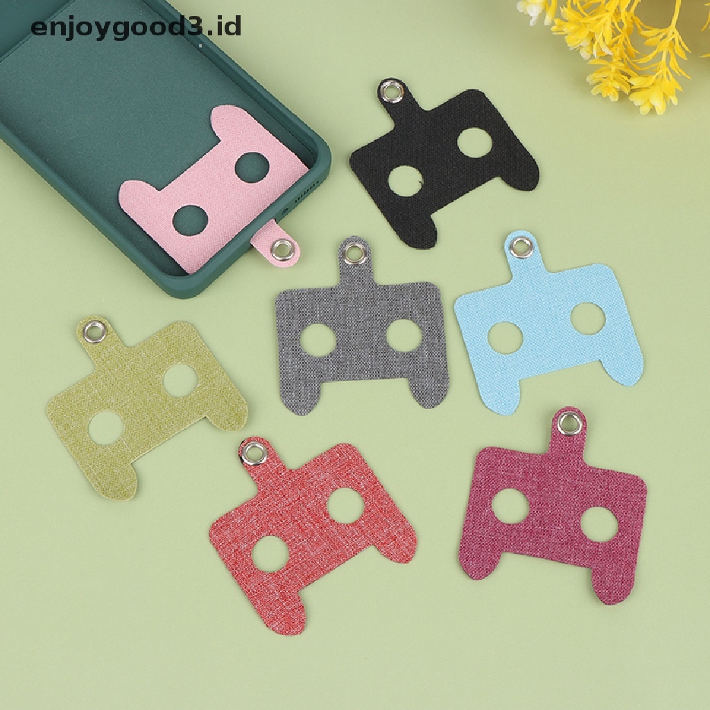 5pcs Kabel Adapter Pengganti Motif Kartun Dengan Ring Metal Untuk Handphone