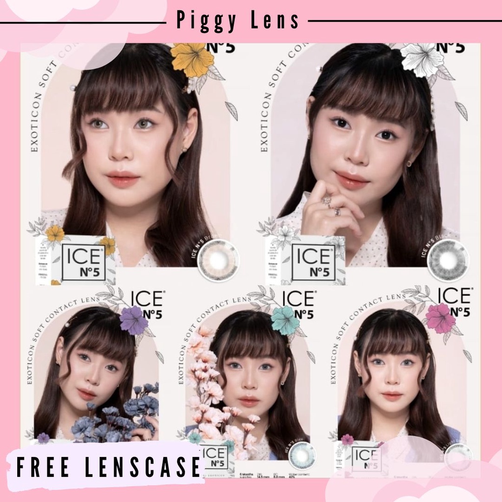 SOFTLENS ICE N5 DIA 14.5MM MINUS 3.25 SD 6.00 FREE LENSCASE