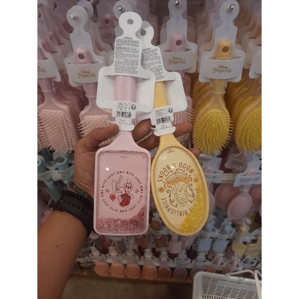 miniso sisir gliter Disney princess