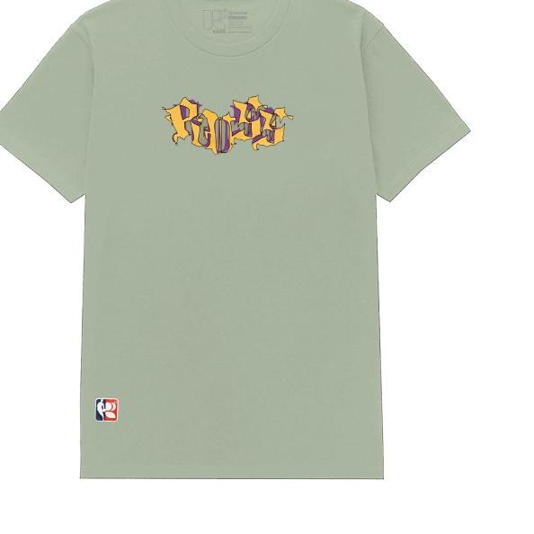 Russ Kaos Pria Kobe Kaos Pria T-shirt Pria Sage - xxl