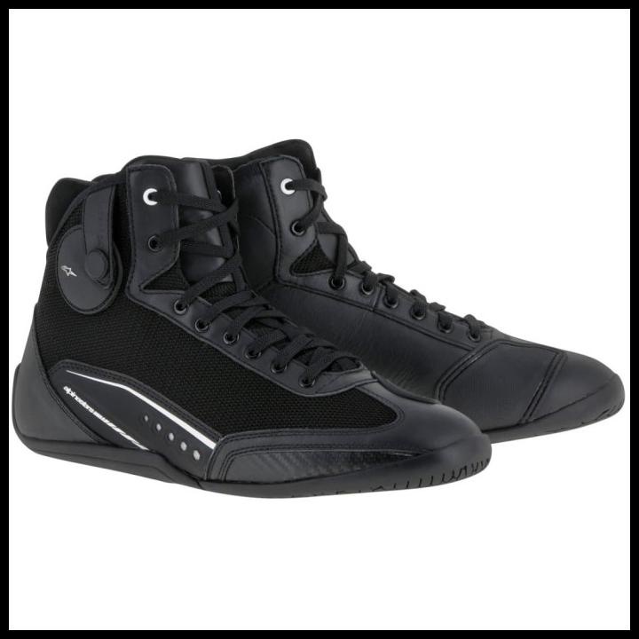 Alpinestars Ast-1 Riding Shoes Black White