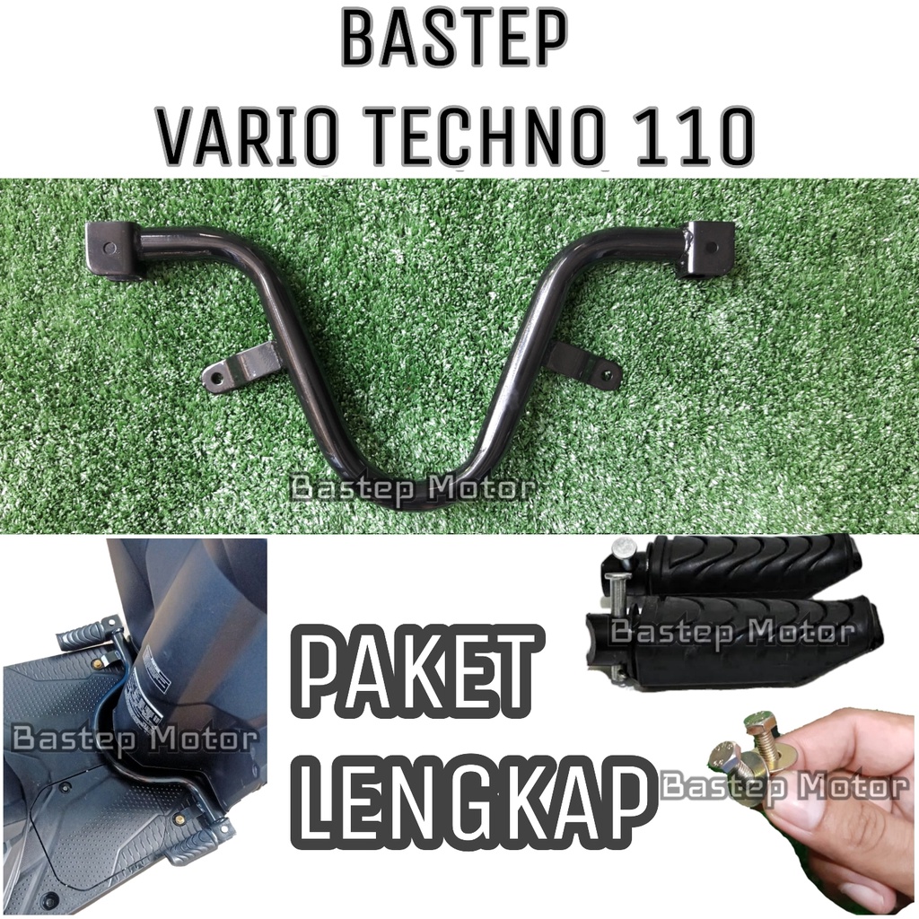 PIJAKAN KAKI BASTEP FOOTSTEP DEPAN VARIO TECHNO 110 PNP FULLSET