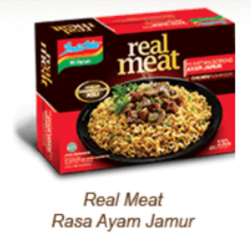 

INDOMIE REAL MEAT varian Ayam Jamur