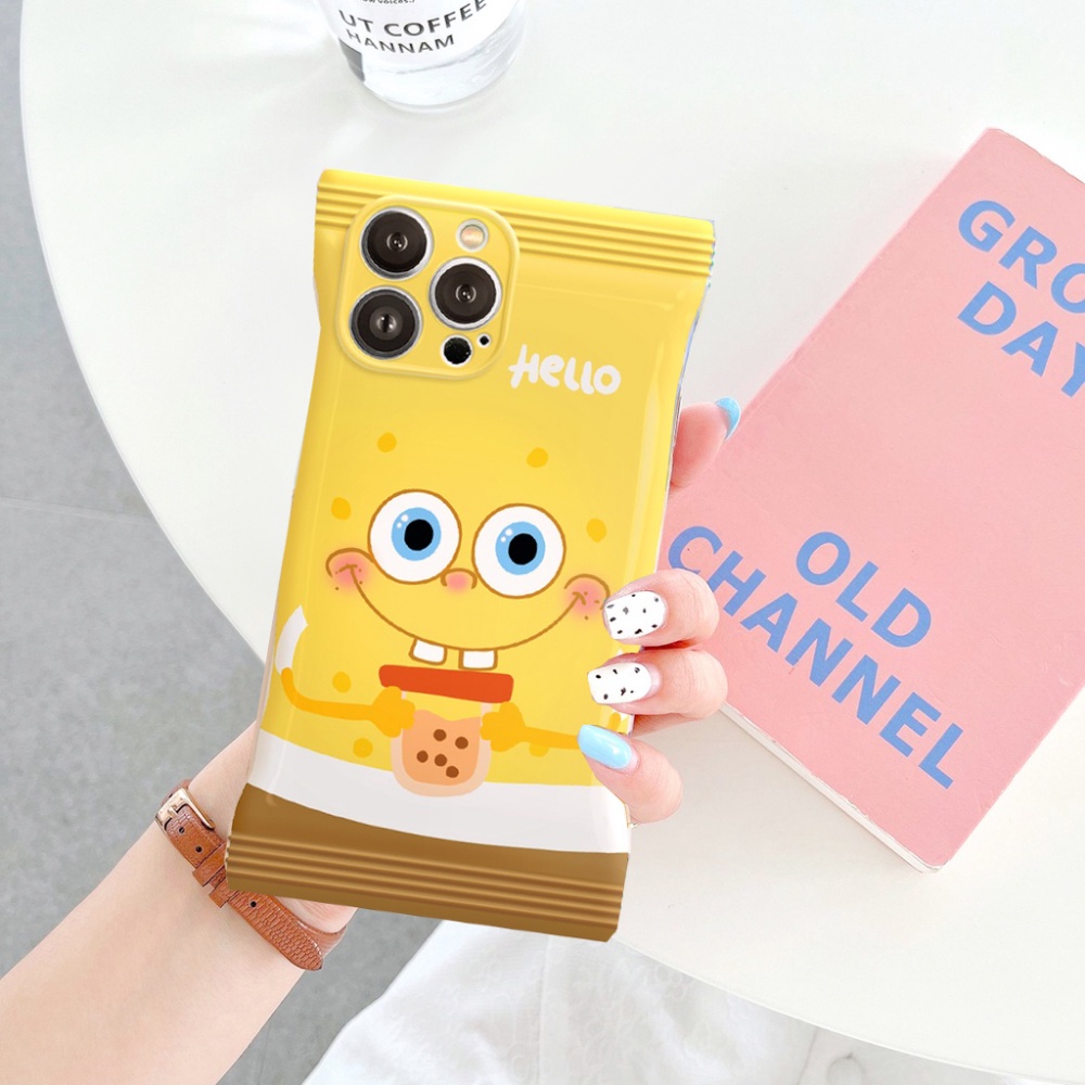 Soft Case TPU Desain Kartun Spongebob Untuk Redmi Note 11 Pro Note11S 10A 10C 9A 10 9T 10 5G 10s 9 8 Poco X3 NFC M3