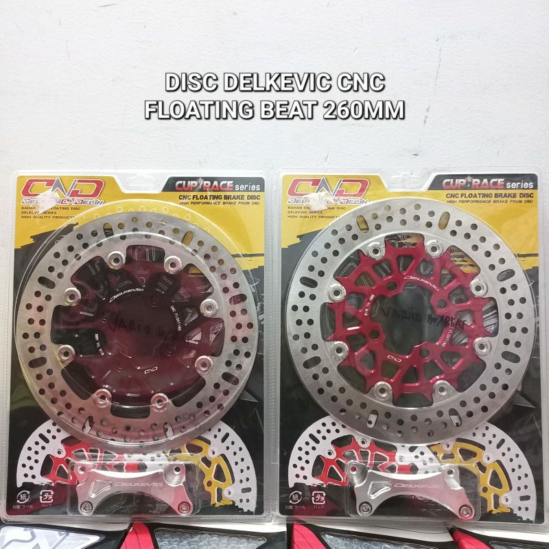 Disc Delkevic Beat Beat Fi Vario Depan 260 mm Lubang 4