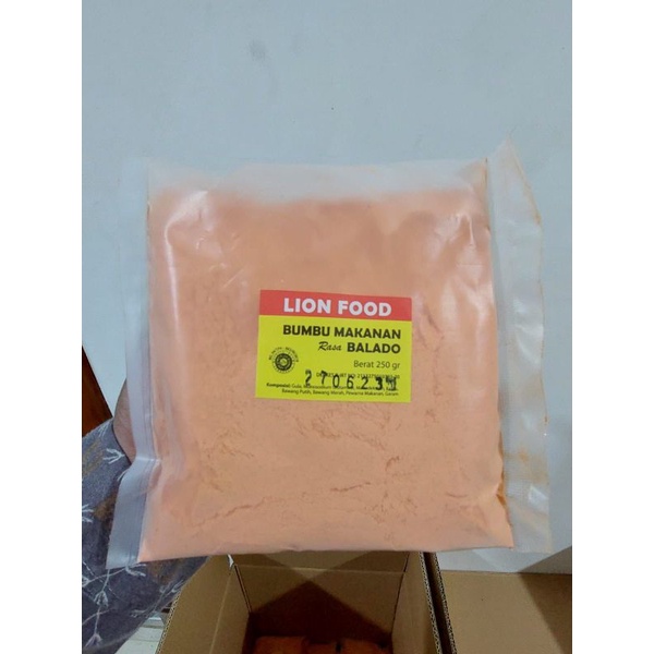 

Bumbu tabur rasa balado 250gr