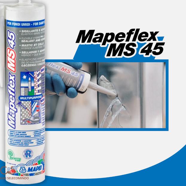 

Mapei Mapeflex MS 45 - Penambal Kebocoran pada Permukaan 300ml - Abu-abu