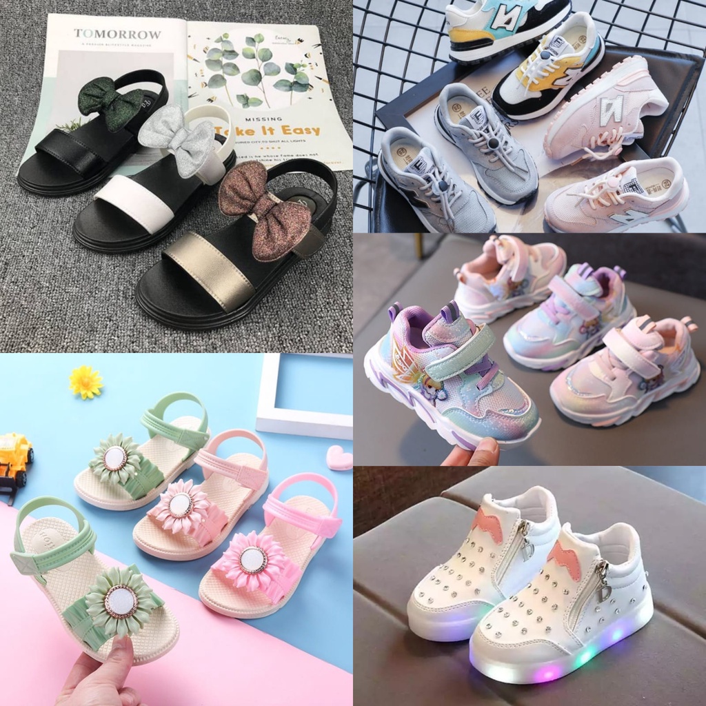 HappyOliver PAKET BUNDLING MURAH sandal sepatu laki-laki perempuan murah bagus+PACKING BUBBLE WRAP