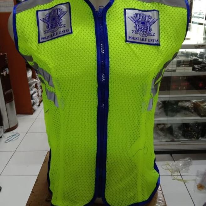 Rompi|Rompi Jaring Lantas Biru|Rompi Jaring Polantas kuning biru