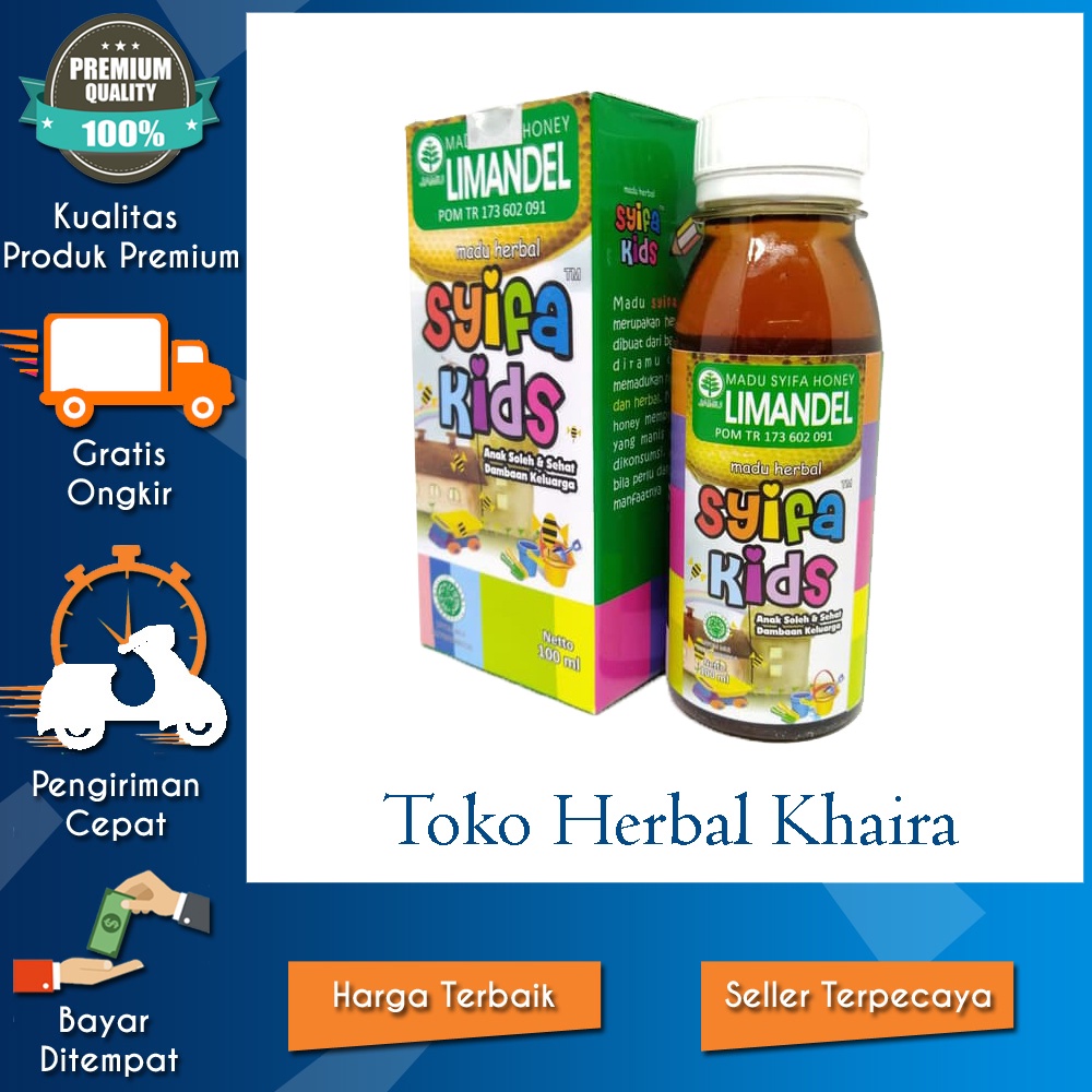 

SYIFAKIDS SYIFA KIDS LIMANDEL RADANG AMANDEL 100 ML