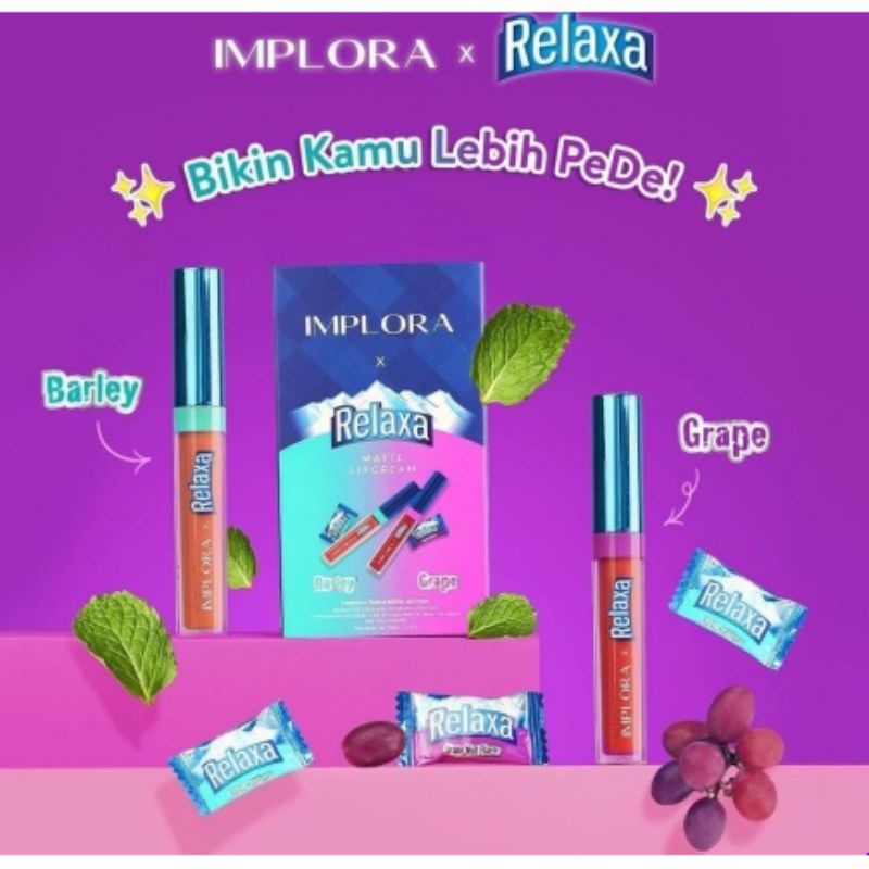 miffglow - IMPLORA x Relaxa Matte Lipcream (Limited Edition)