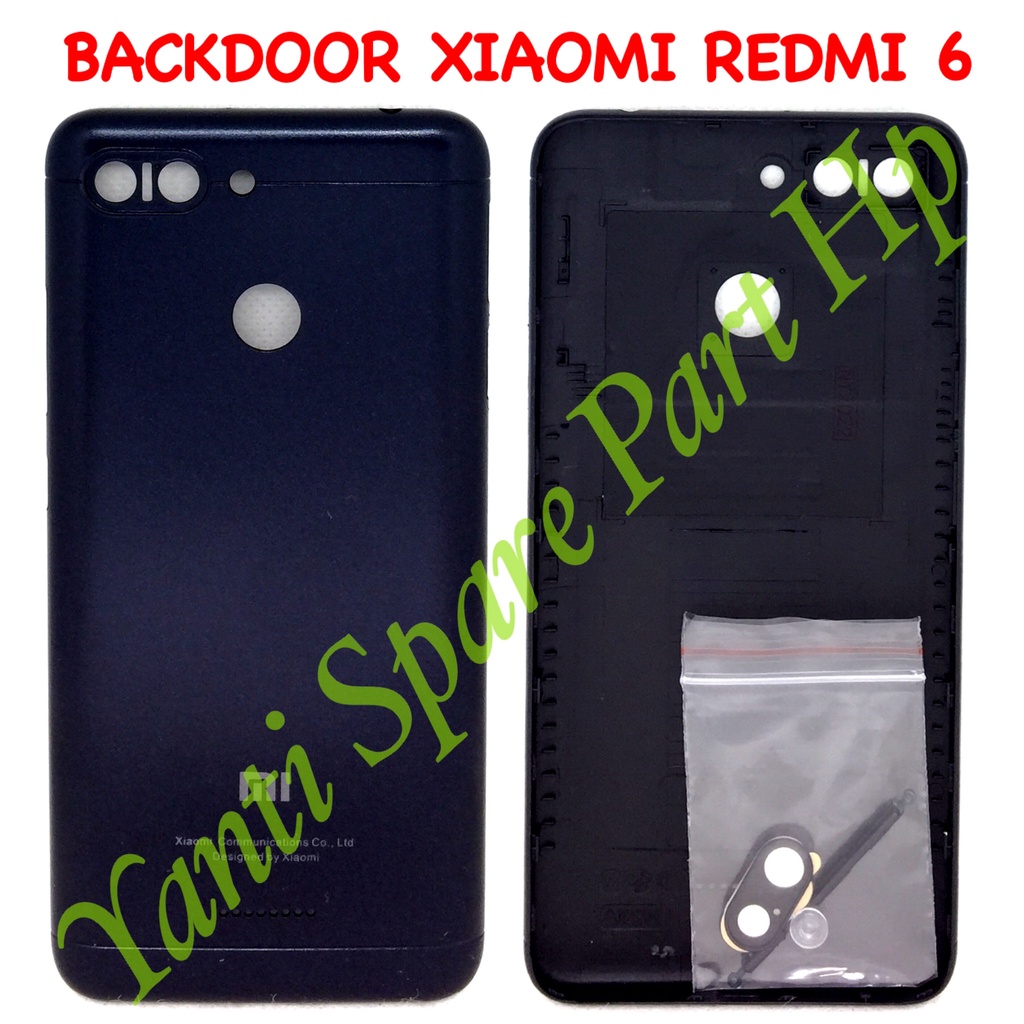 Backdoor Tutup Belakang Xiaomi Redmi 6 2 Sim Original Terlaris New