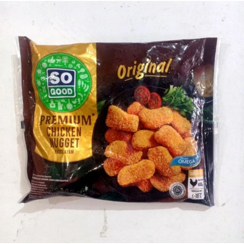

SO GOOD premium nugget chicken 400gr