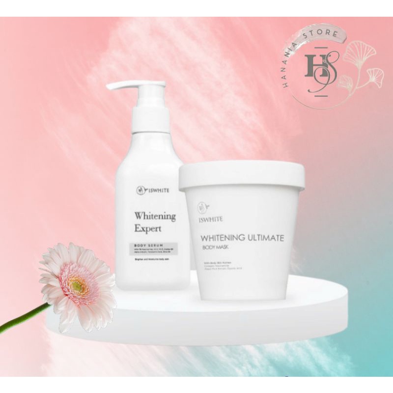 Jual Iswhite Body Mask Masker Badan Body Mask Whitening Shopee Indonesia