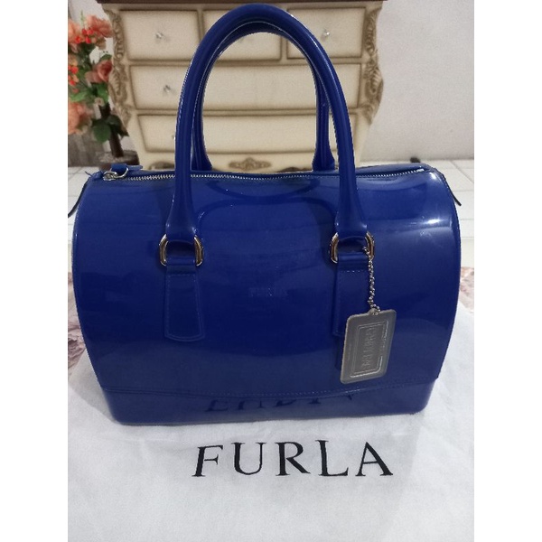 Tas Preloved Furla Jelly Original