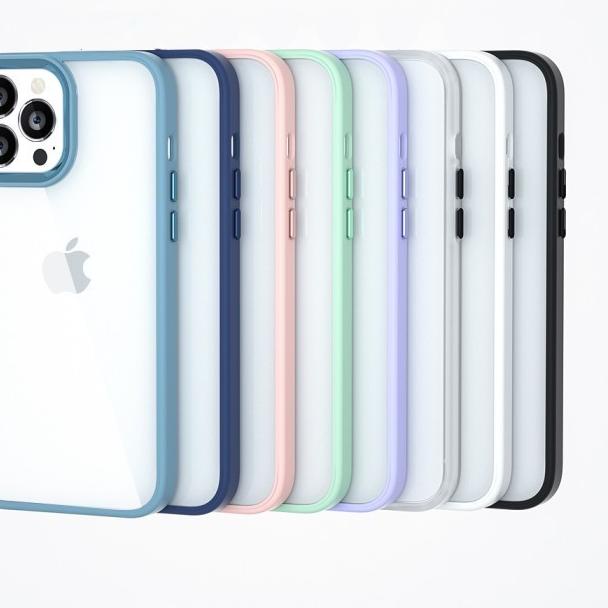 Soft Case Silicone Transparan Iphone 11 11PRO 11PROMAX PRO MAX casing - Black, IP 11