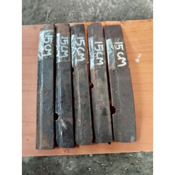 NEW baja per willys gen 1 setengah/di belah untuk bahan pisau ukr Lebar 2cm