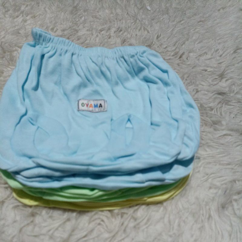 3pcs celana baby umur 0-12 bulan  merk oyama