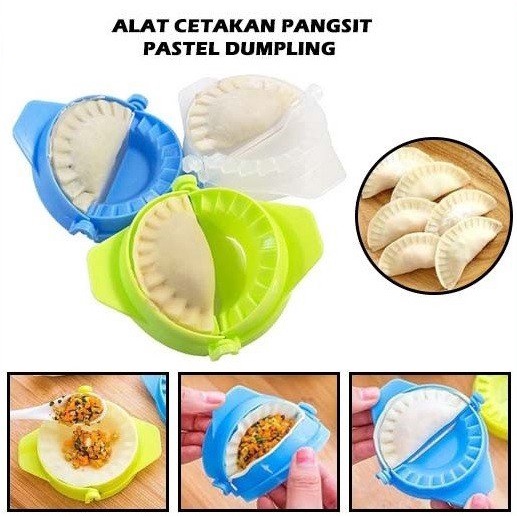 CETAKAN PANGSIT PASTEL DUMPLING GYOZA MOLD MOLDING