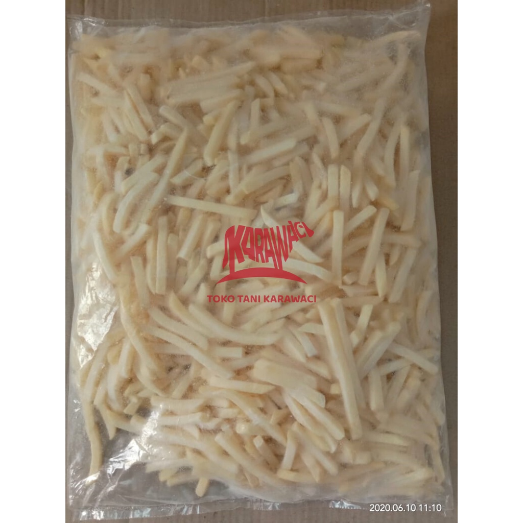 Kentang Goreng Aviko Polos SHOESTRING CUT 7 mm @2.5kg