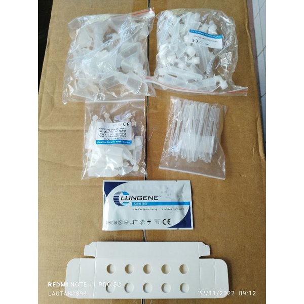 Lungene Saliva Antigen Rapid Test cara pakai air liur