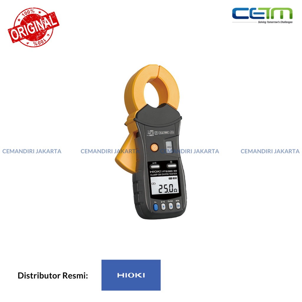 Hioki FT6380-50 Clamp On Earth Tester