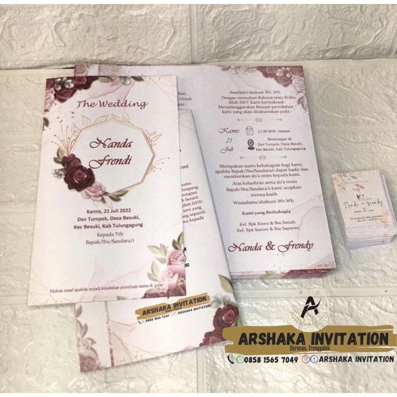 CETAK UNDANGAN HC 163