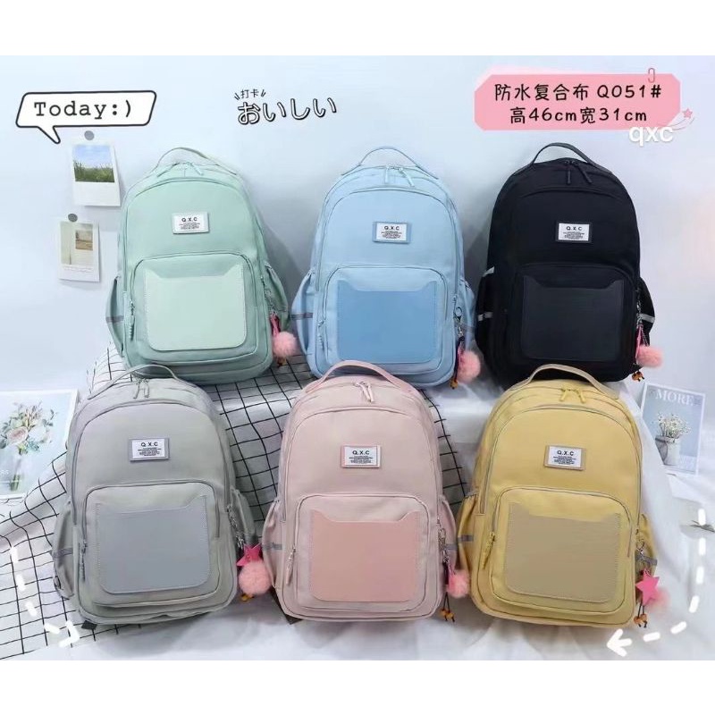 TAS WANITA KOREA STYLE TAS SEKOLAH FHASION IMPORT