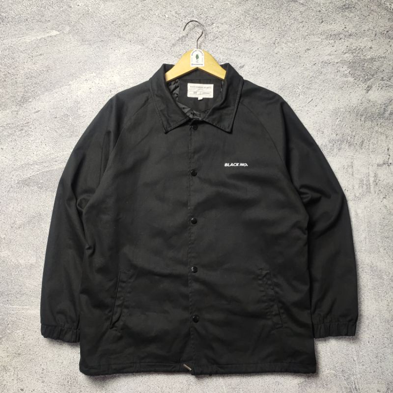 COACH JAKET KANVAS BLACK NUMBER & PRO KEDS