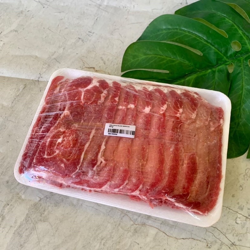 

Sirloin B Slice 500gr