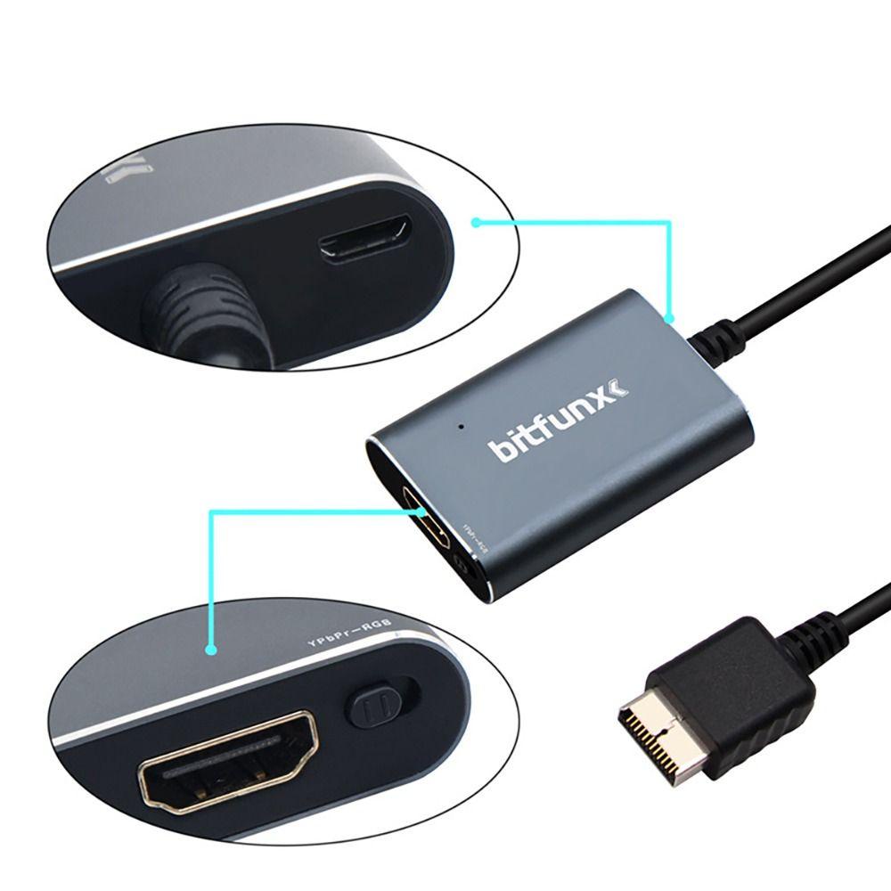 Aksesoris Adaptor HDMI Atas Untuk Konverter HD Konsol Game PS1/PS2