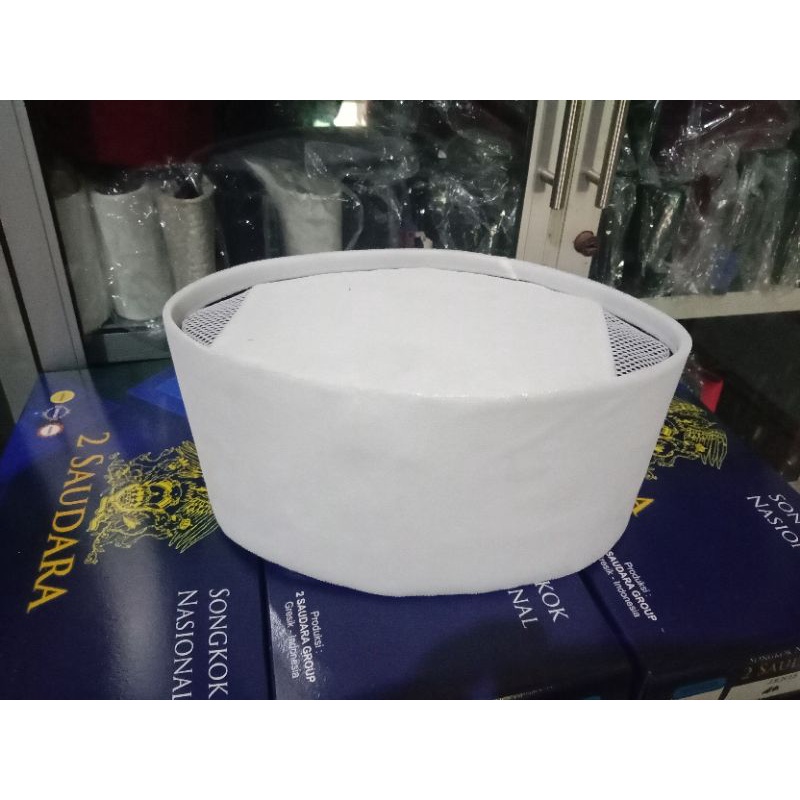 PECI SONGKOK AC BLUDRU WARNA PUTIH TINGGI 7,8,9 DAN 10 CM