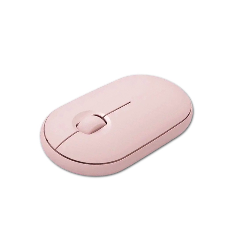 Bonkyo Mouse wireless gaming 2.4Ghz murah slim - Putih/hitam/pink