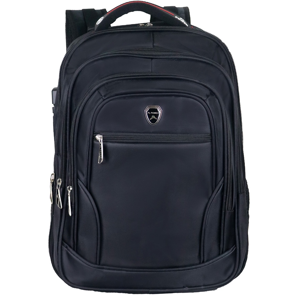 Polo Power - Tas Pria Ransel Laptop 18 inc Backpack PL Power Expanding Import Tas Punggung Pria Casual