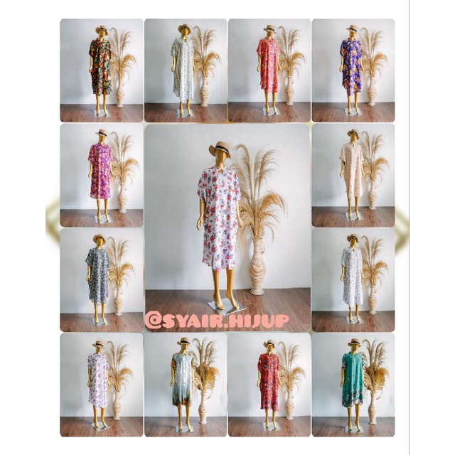 home dress keceh by syair hijup