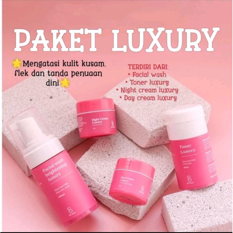 Beauty glow BG skin care PAKET WHITENING LUXURY