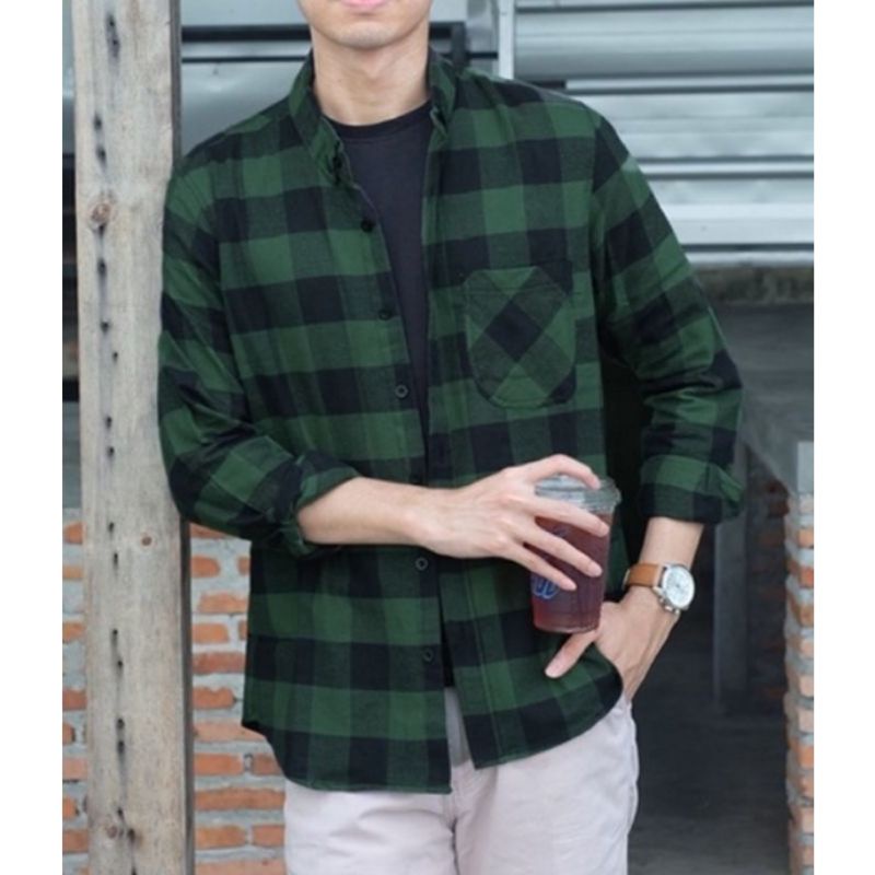 KEMEJA FLANEL DISTRO / KEMEJA FLANEL PREMIUM