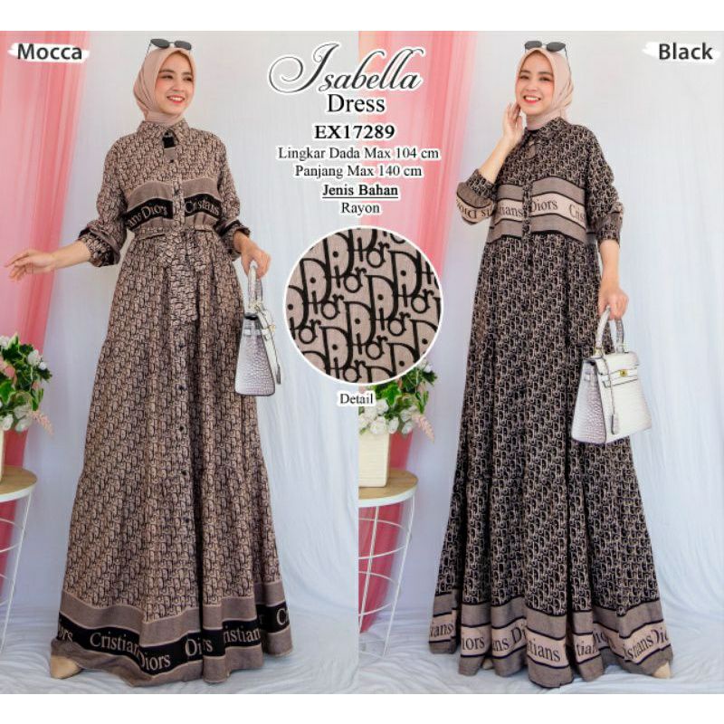 ISABELLA DRESS DIOR ORIGINAL BY EXTU