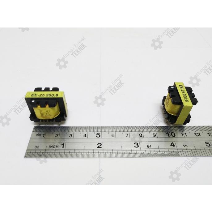 Komponen Elektronik Trafo Ee25 200 6