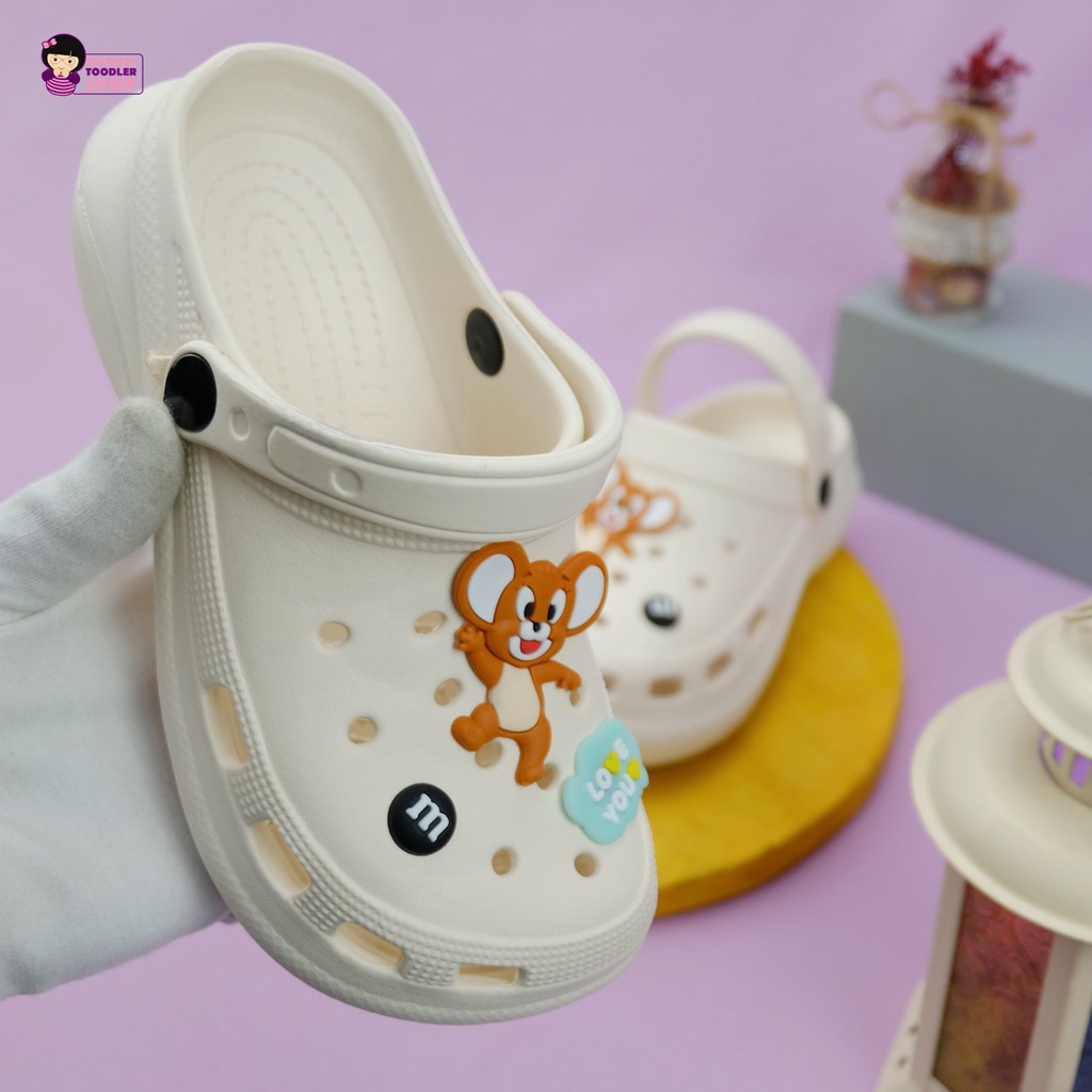 littlekiddoss Sandal Clog Tom Jerry Sendal Wedges Anak Remaja Dewasa Import Sendal Fuji bahan Eva Viral SD2214