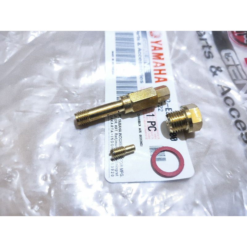 spuyer pilot jet main jet karbu carburator rx king original