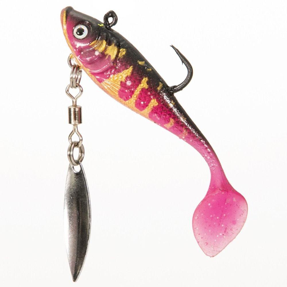 Top 2pcs Soft Lures 6cm 10g Trout Cacing Engkol