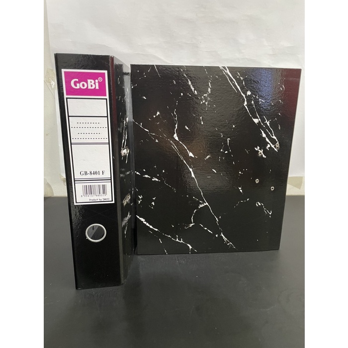 

Gobi 8401 / Gobi 8402 Ordner Folio 2 Ring Black Lever Arch File