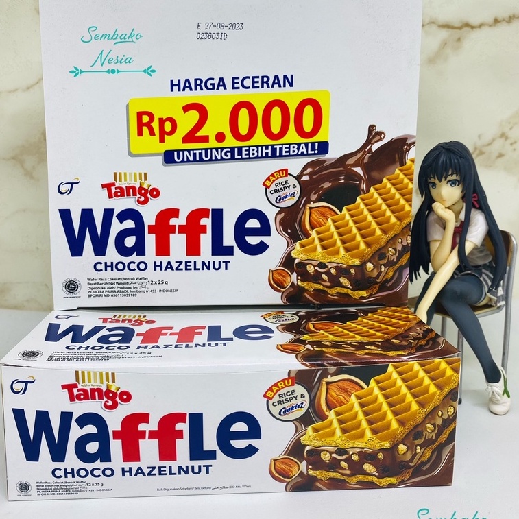 

Tango Waffle Choco Hazelnut 25gr x 12pcs