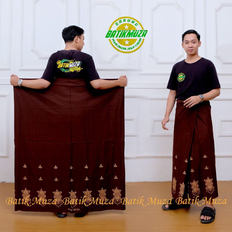 MUZA KATUN SARUNG BATIK PINTU ACEH SARUNG PRIA KATUN DEWASA GARDA BAWAH SARUNG BATIK PRIA